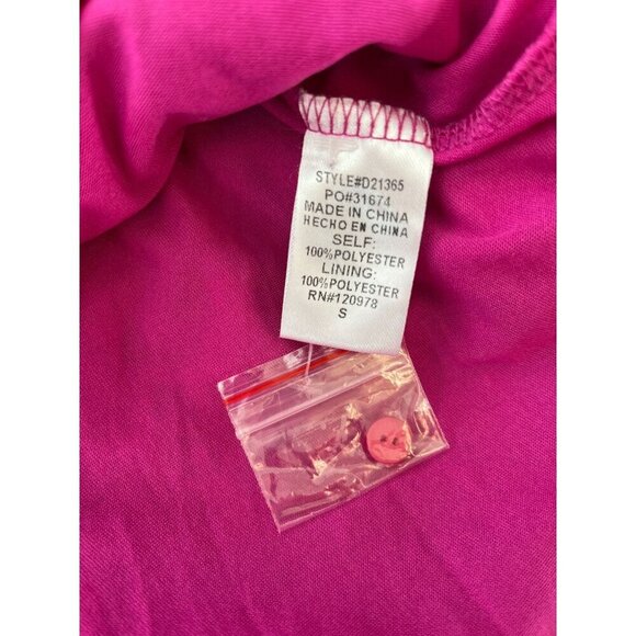 ✨Entro Pink Leopard Print High Neck Mini Dress – NWOT , Flirty, & Chic✨Small - Picture 11 of 12